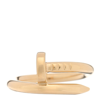 Cartier 18K Yellow Gold Juste Un Clou Ring 50 5.25 1 of 5