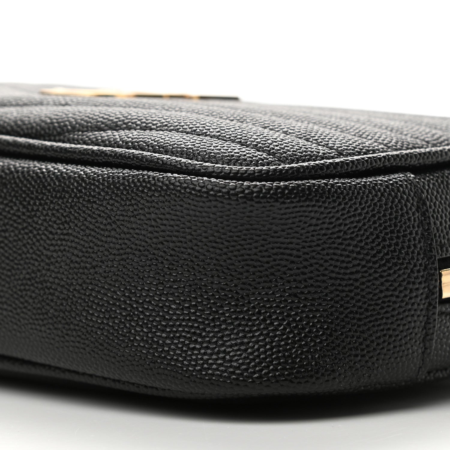 Saint Laurent Grain De Poudre Matelasse Monogram Mini Lou Camera Bag Black 10 of 13