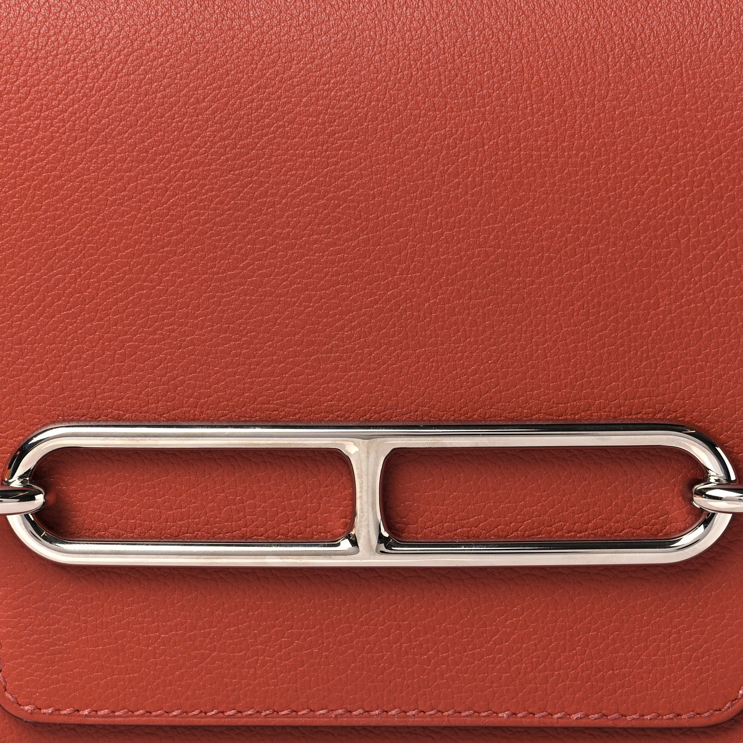 Hermes Evercolor Verso Mini Sac Roulis Brique Caramel 8 of 11