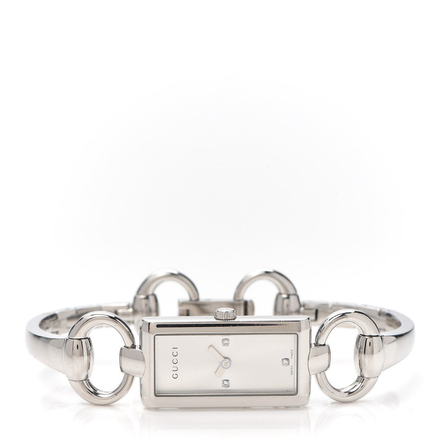Stainless Steel Diamond 17mm Tornabuoni Quartz Watch
