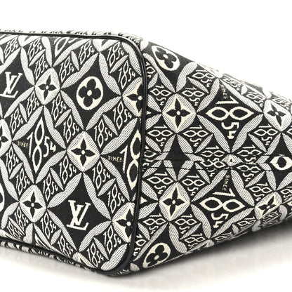 Louis Vuitton Jacquard Since 1854 Neverfull MM Grey 9 of 9
