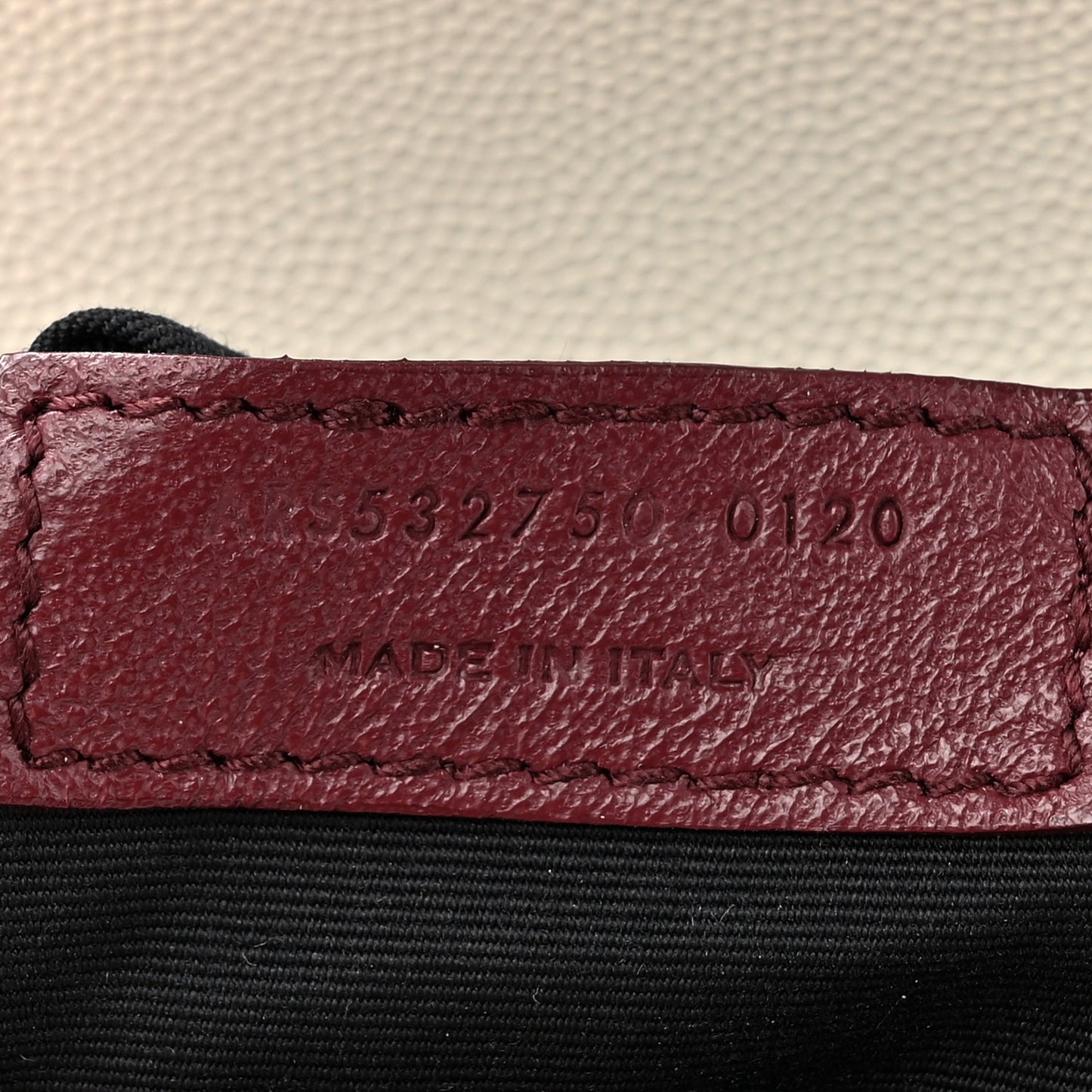 Grain De Poudre Monogram Cassandra Clasp Bag Crema Soft