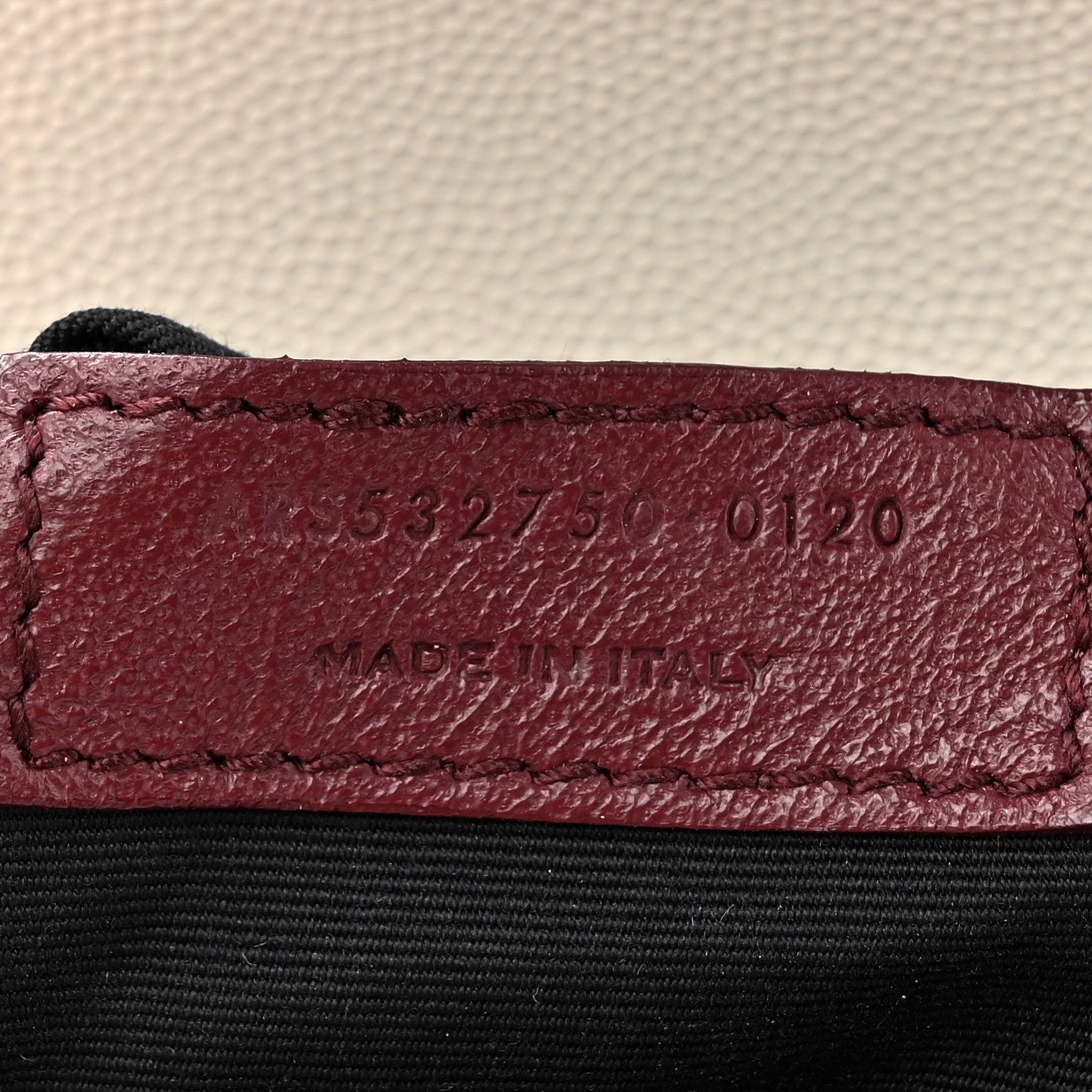 Saint Laurent Grain De Poudre Monogram Cassandra Clasp Bag Crema Soft 8 of 18