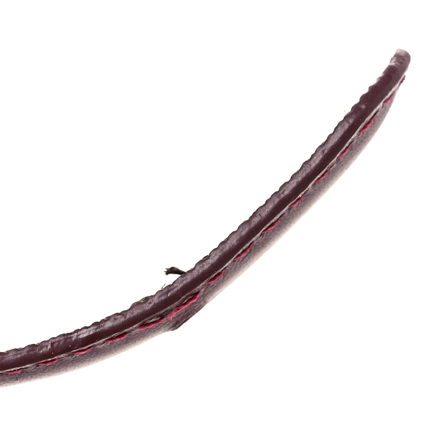 Louis Vuitton Monogram Empreinte 15mm Flowergram Reversible Belt 75 30 Burgundy 8 of 8