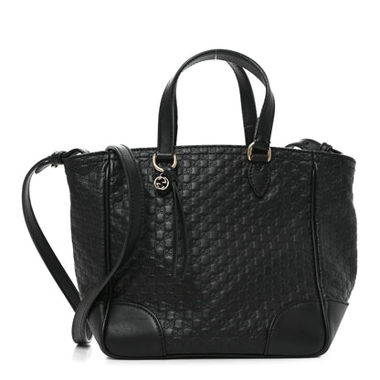 Gucci Microguccissima Small Bree Tote Black 1 of 11