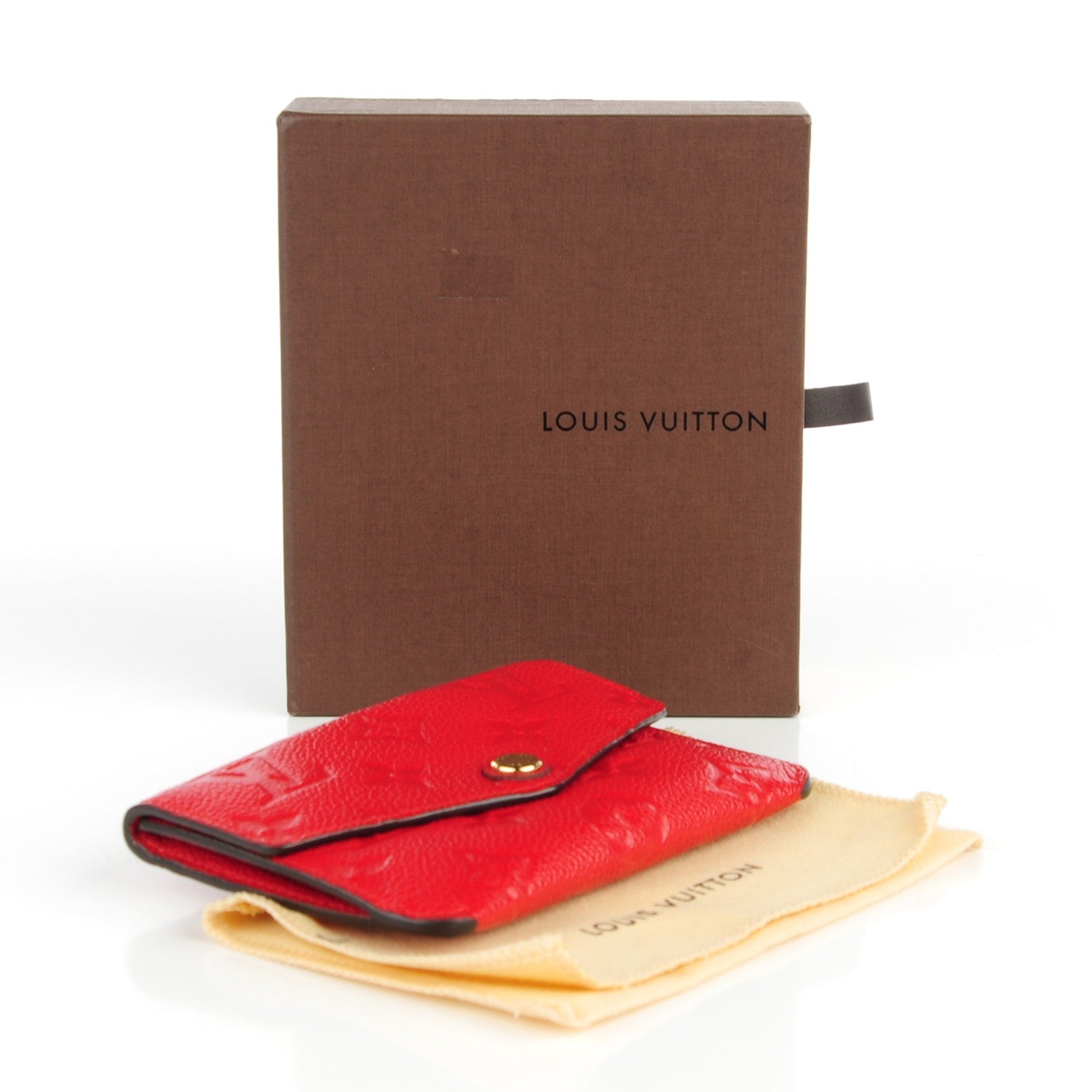 Louis Vuitton Empreinte Key Pouch Cherry 4 of 7