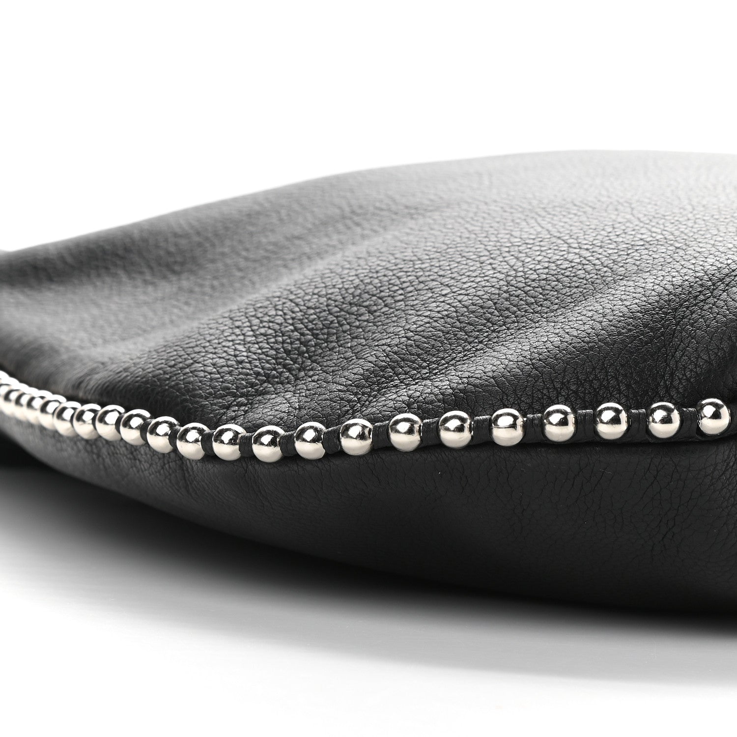 Alexander Wang Pebbled Calfskin Studded Roxy Hobo Black 6 of 8