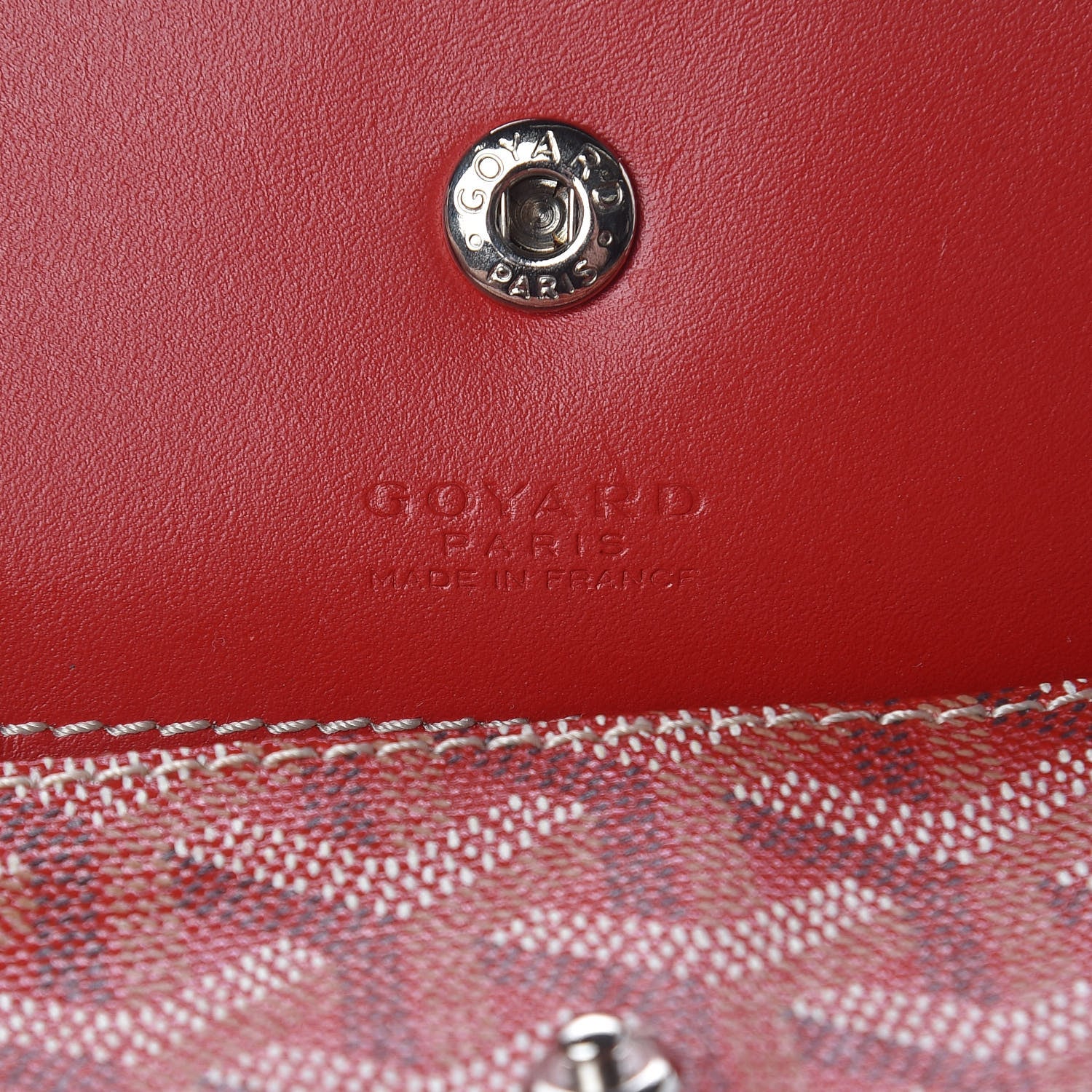 Goyard Goyardine Saint Louis PM Red 9 of 14