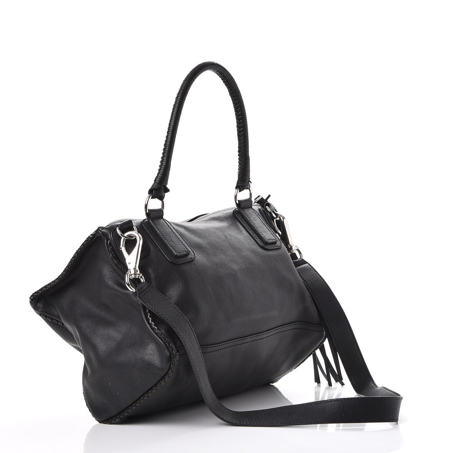 Givenchy Calfskin Medium Braided Pandora Black 3 of 8