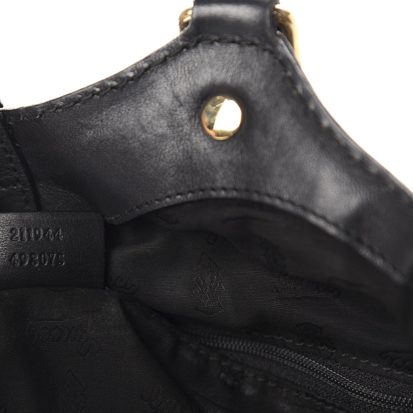 Guccissima Medium Sukey Tote Black