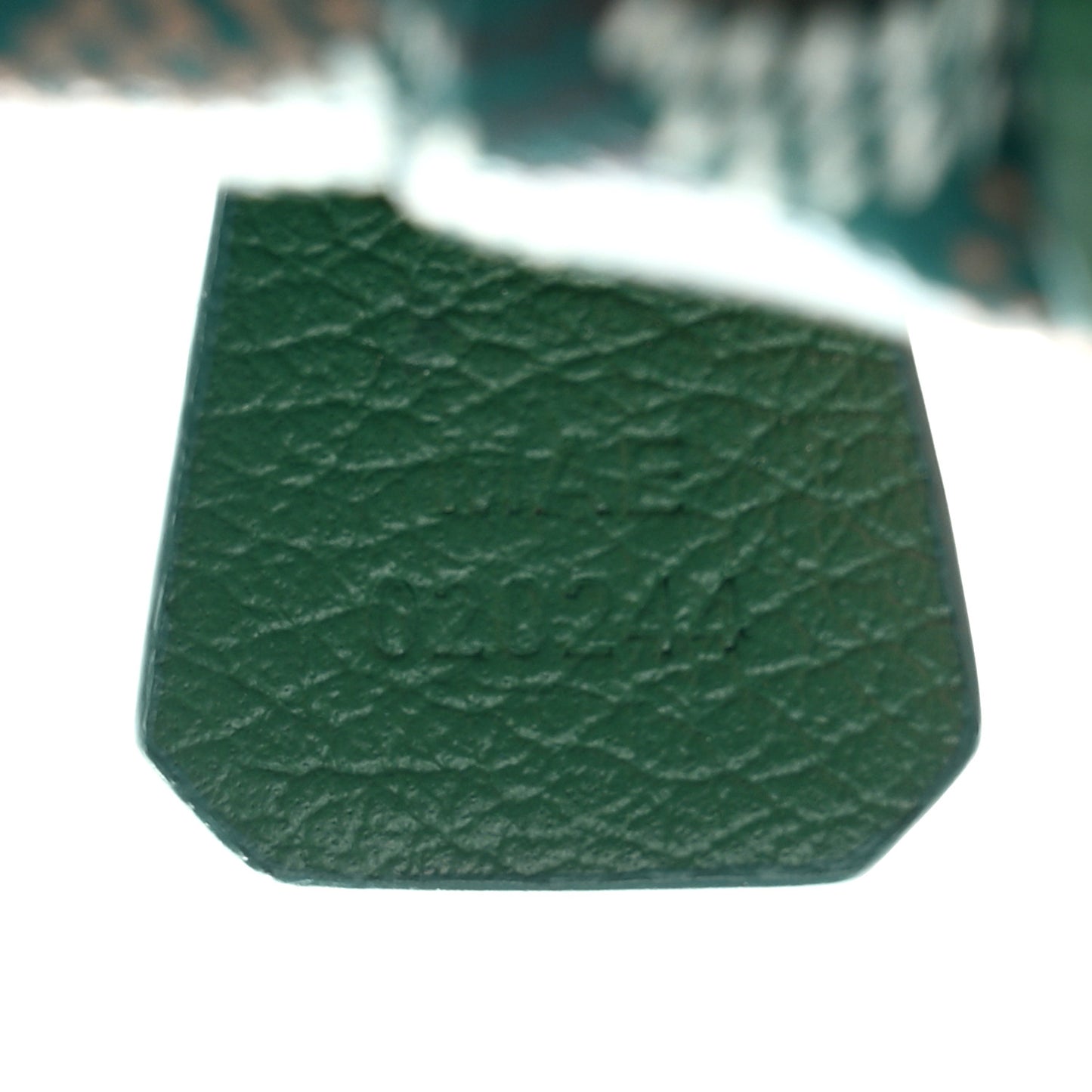 Goyardine Vendome Toiletry Pouch Green
