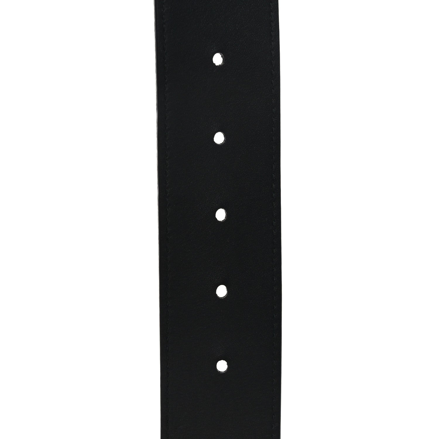 Gucci Moon Calfskin Pearl Double G 40mm Belt 85 34 Black Cream 4 of 6