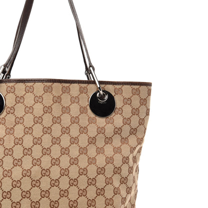 Gucci Monogram Large Eclipse Tote Brown 15 of 15