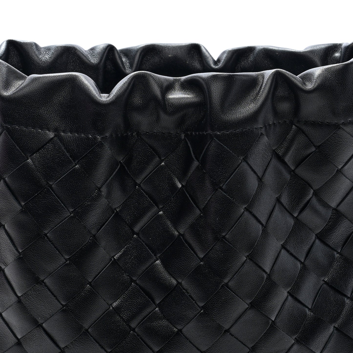 Nappa Intrecciato Medium Dustbag Black