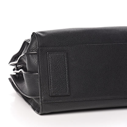 Saint Laurent Grained Calfskin Small Supple Sac De Jour Black 8 of 10