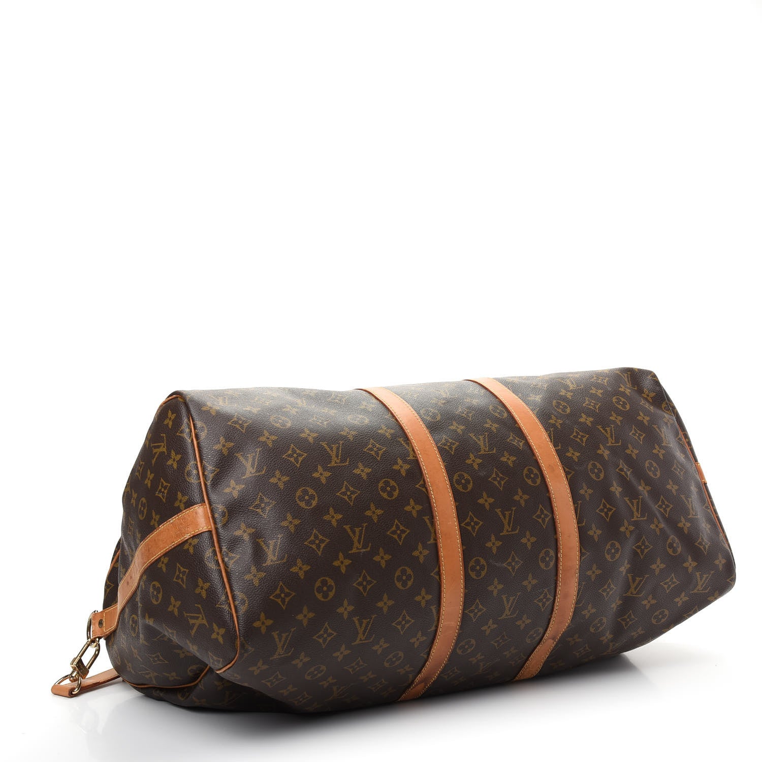 Louis Vuitton Monogram Keepall Bandouliere 55 3 of 15