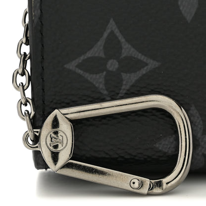 Louis Vuitton Monogram Eclipse Key Pouch Voyage 9 of 9