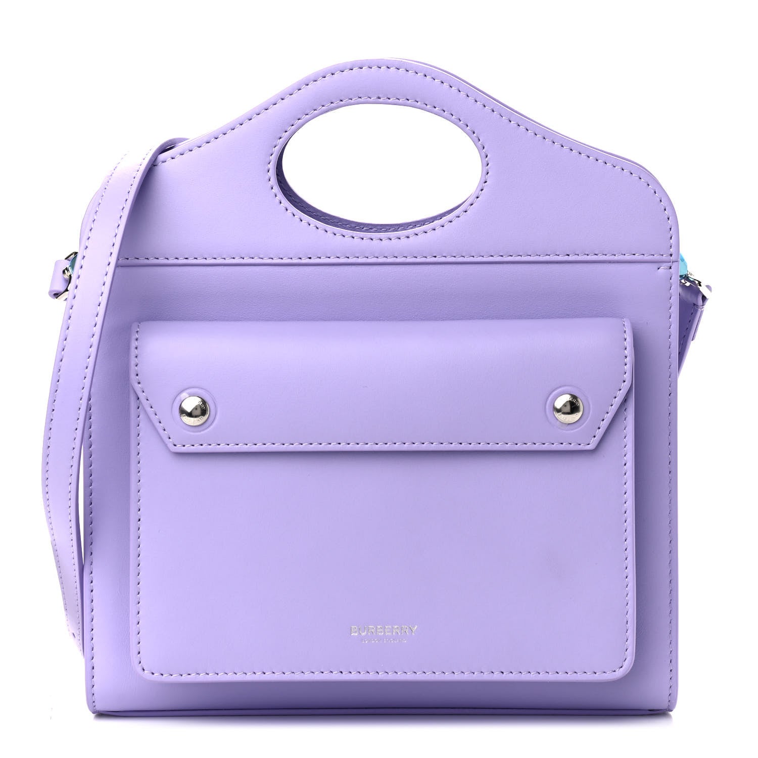 Burberry Smooth Calfskin Mini Pocket Bag Soft Violet 1 of 8