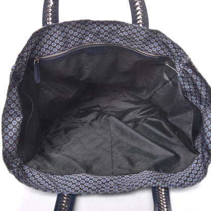 Stella McCartney Nylon Go Flower Print Falabella Tote Blue 5 of 9