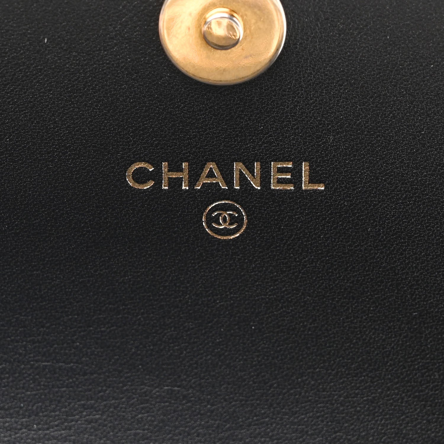 Chanel Calfskin Quilted Enchained Flap Black 6 of 12