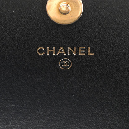 Chanel Calfskin Quilted Enchained Flap Black 6 of 12