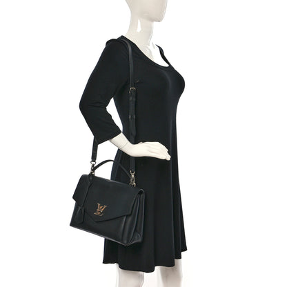 Louis Vuitton Soft Calfskin My Lockme Top Handle Black 2 of 13