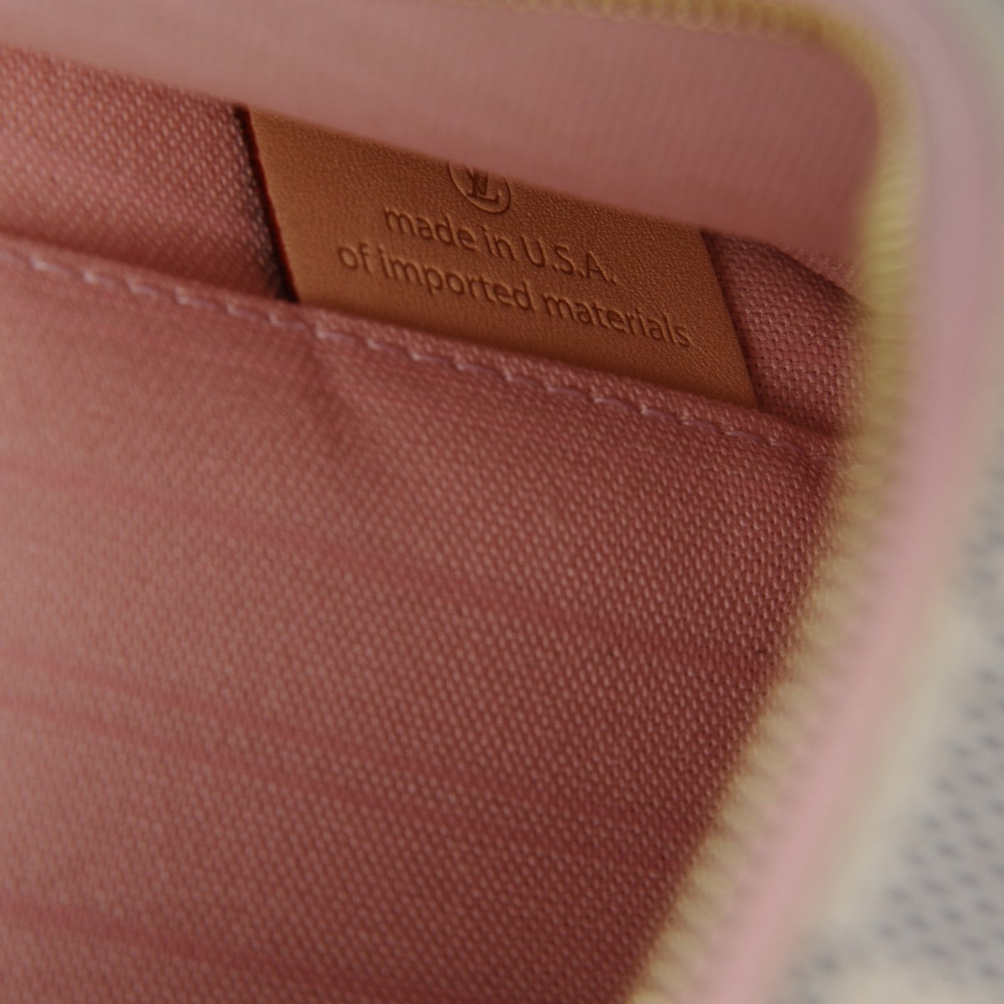 Damier Azur Neo Neverfull MM Rose Ballerine