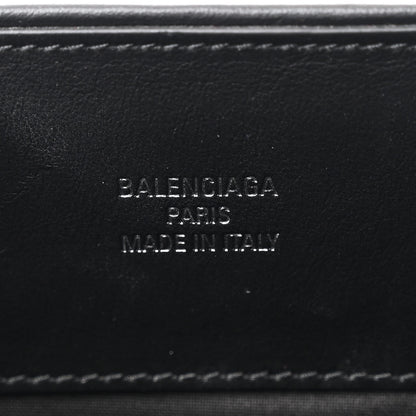 Balenciaga Canvas Calfskin Duty Free Tote Bag Natural Black Natural Black 6 of 9