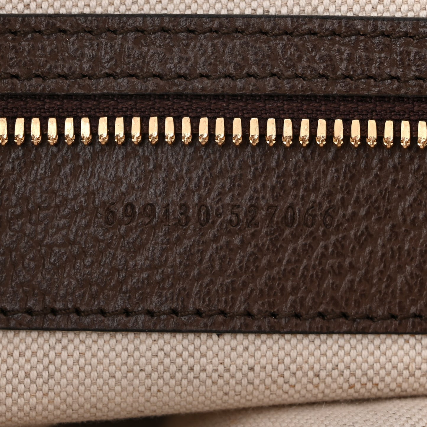 Monogram Jumbo GG Textured Dollar Calfskin Web Wristlet Messenger Bag Camel Ebony New Acero
