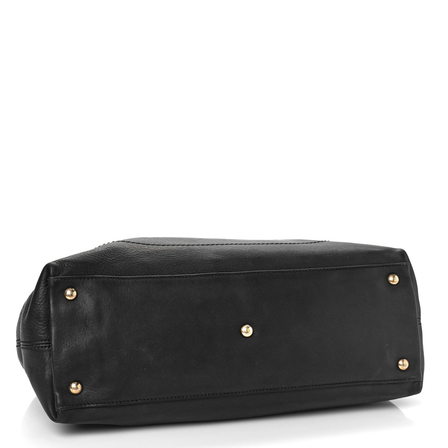 Calfskin Wanda Tote Black