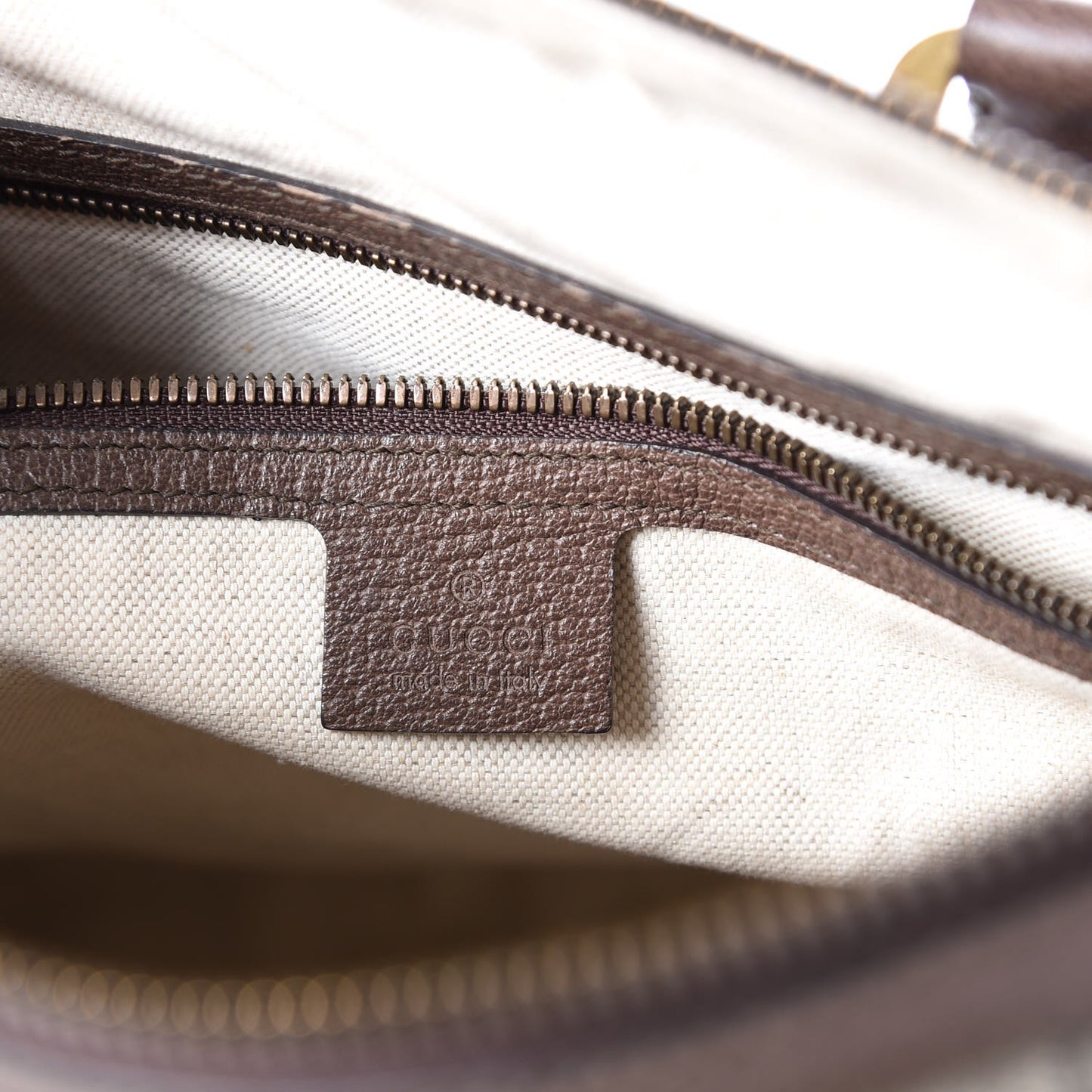 Soft GG Supreme Monogram Web Neo Vintage Duffle Bag Beige New Acero Crop