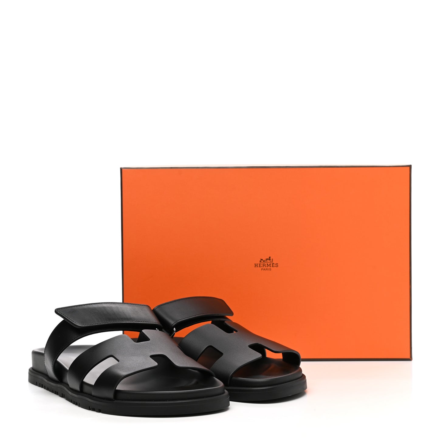 Calfskin Womens Chypre Sandals 38 Black