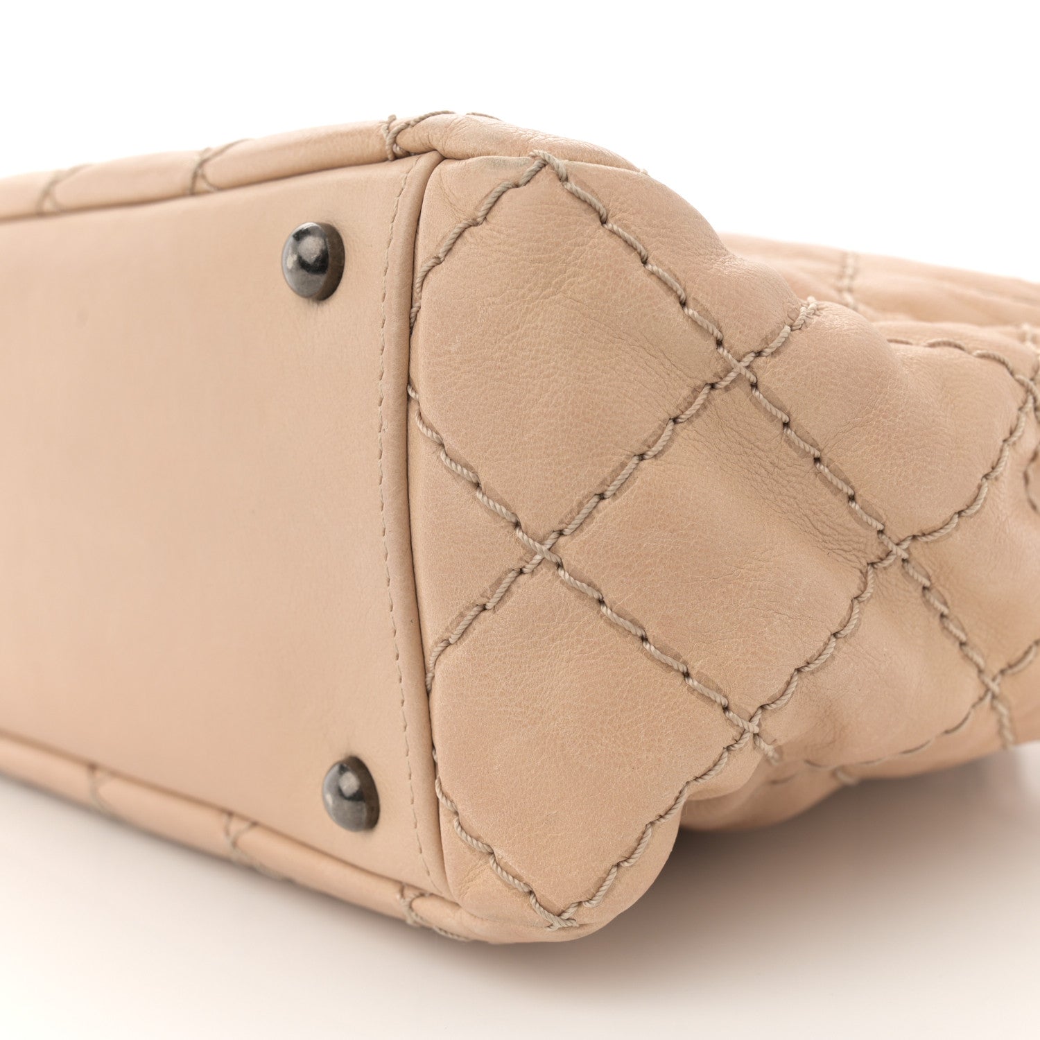 Chanel Calfskin Medium Stitch It Tote Beige 11 of 16