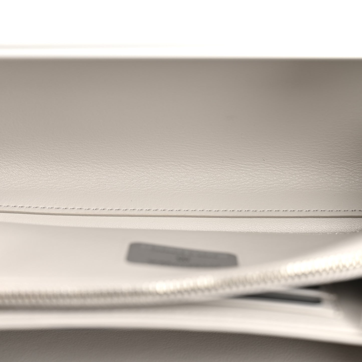 X RIMOWA Aluminum Personal Clutch On Strap Silver