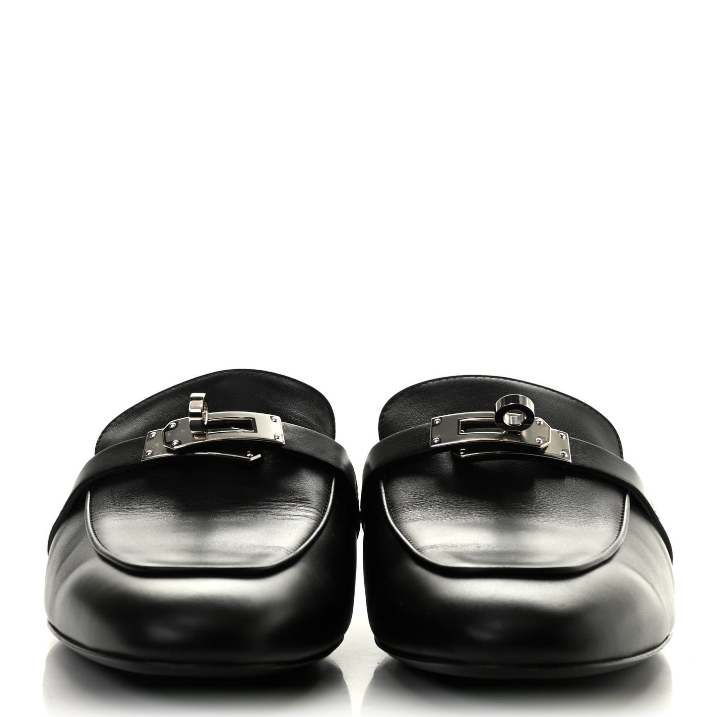 Goatskin Oz Mules 40 Black