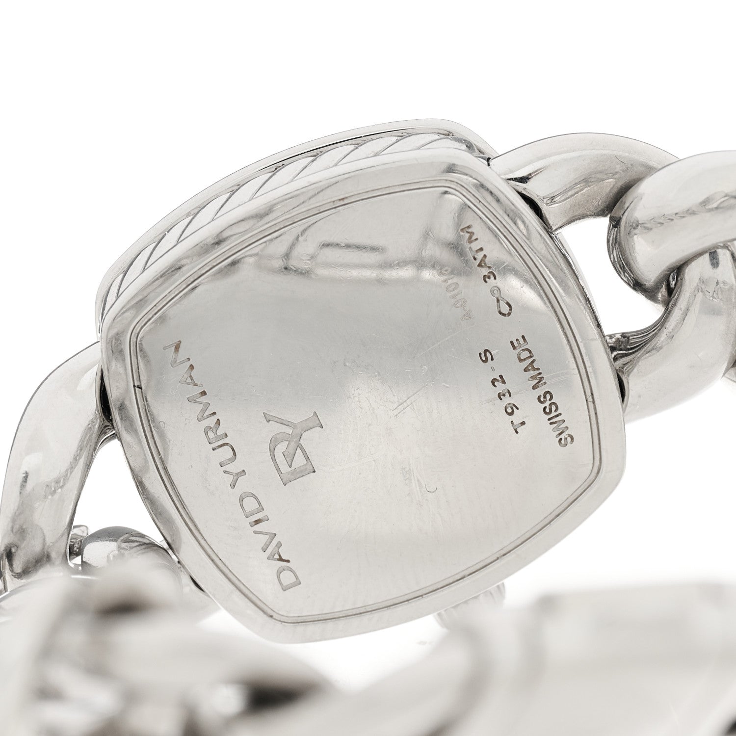 David Yurman Stainless Steel Diamond 23mm Albion Quartz Watch White 4 of 4