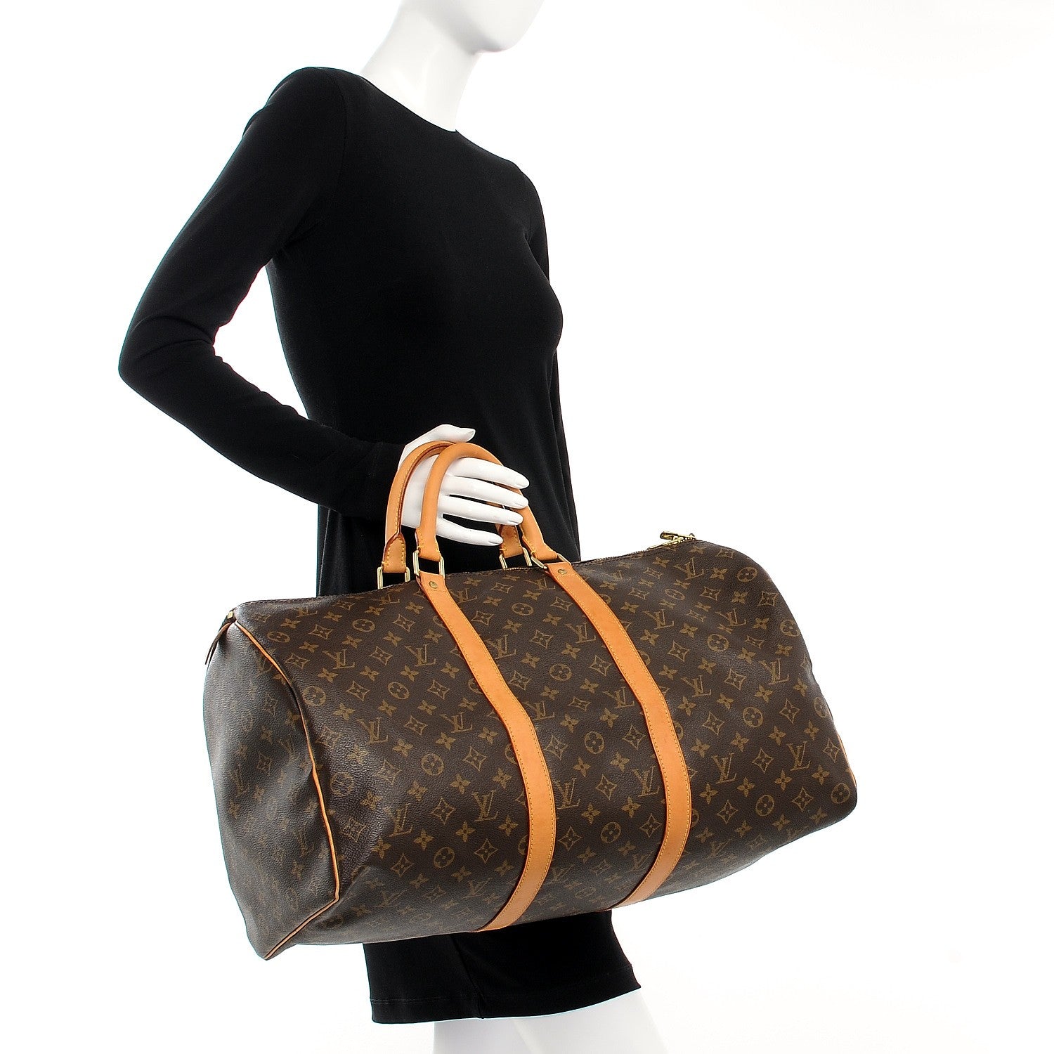 Louis Vuitton Monogram Keepall 50 2 of 13