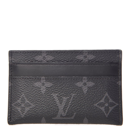Louis Vuitton Monogram Eclipse Porte-Cartes Double Card Holder 1 of 7