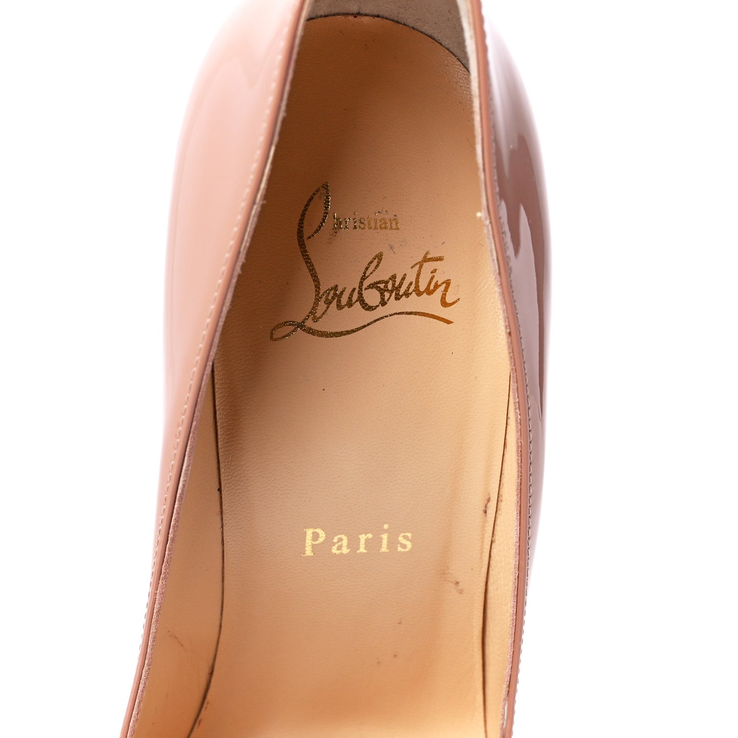 Patent Pigalle Follies 100 Pumps 36.5 Nude