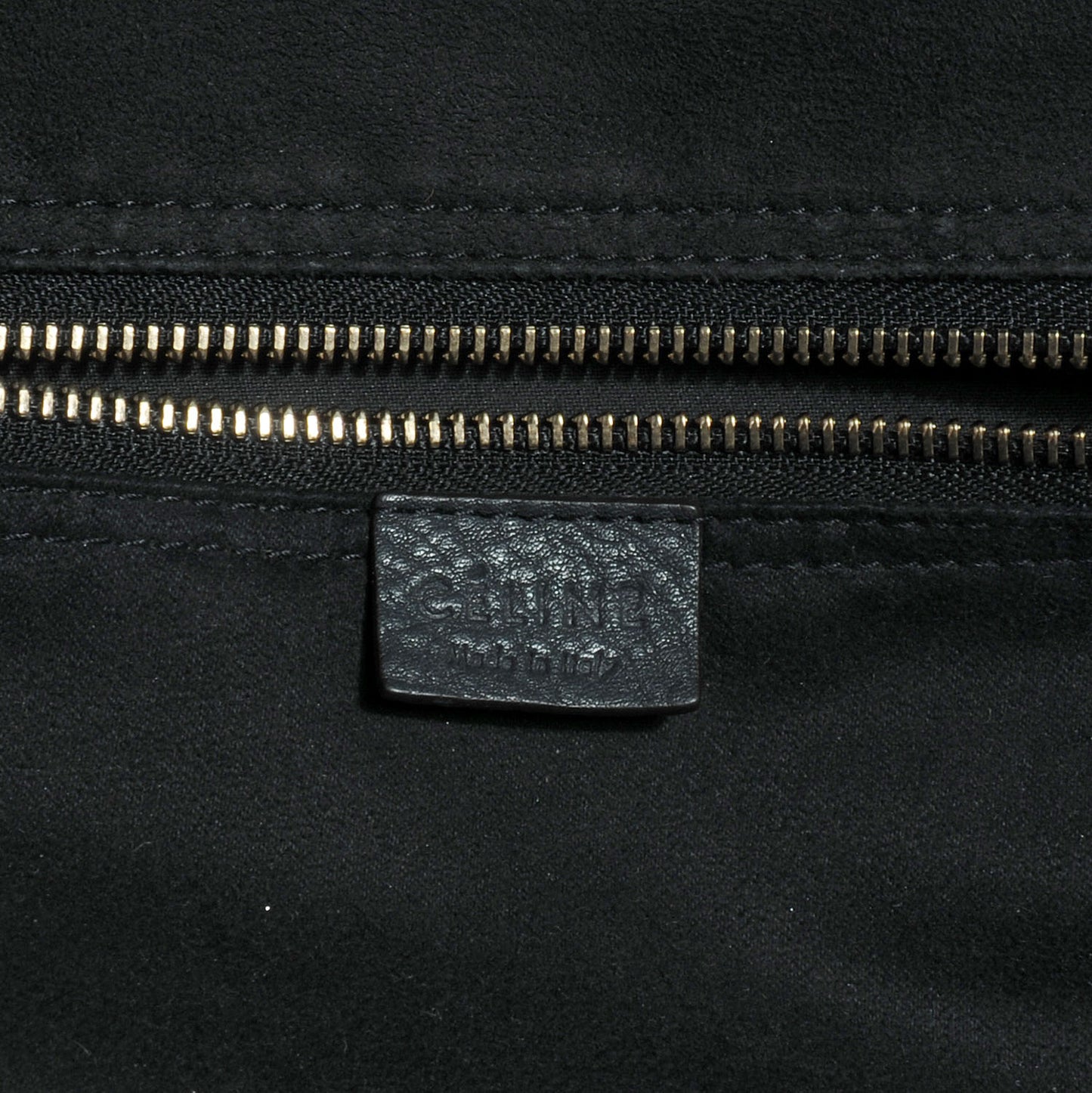 Pebbled Leather Mini Luggage Bag Anthracite