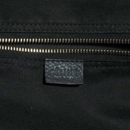 Celine Pebbled Leather Mini Luggage Bag Anthracite 6 of 9