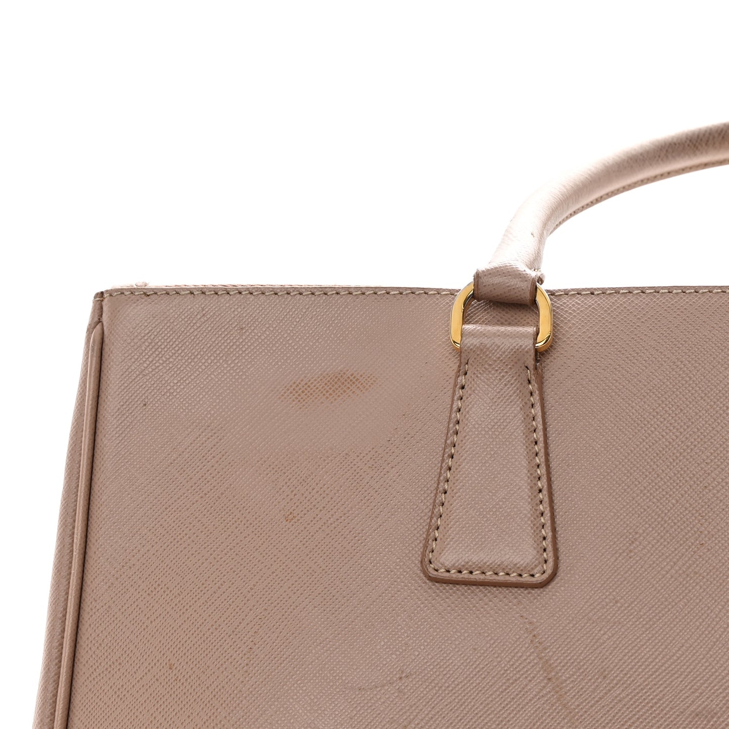 Saffiano Large Galleria Double Zip Tote Cammeo