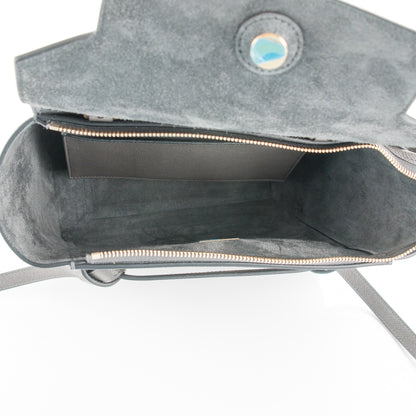 Celine Grained Calfskin Micro Belt Bag Grey 6 of 9