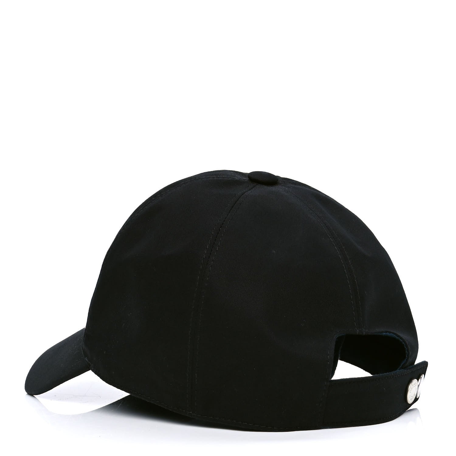 Hermes Cotton Viscose Hat 58 Black 2 of 4