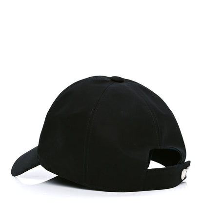 Hermes Cotton Viscose Hat 58 Black 2 of 4