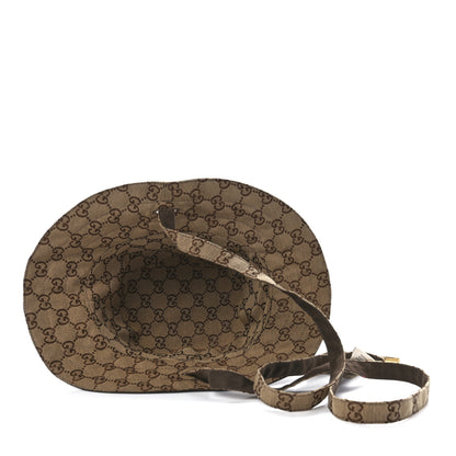 Gucci Canvas Monogram Reversible Bucket Hat Brown 14 of 14