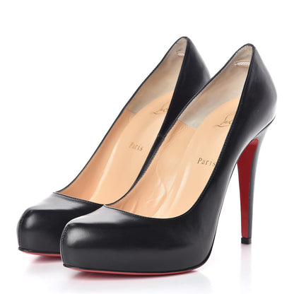 Christian Louboutin Kid Rolando 120 Pumps 40 Black 3 of 8