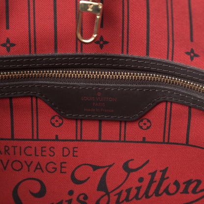 Louis Vuitton Damier Ebene Neverfull MM 6 of 18