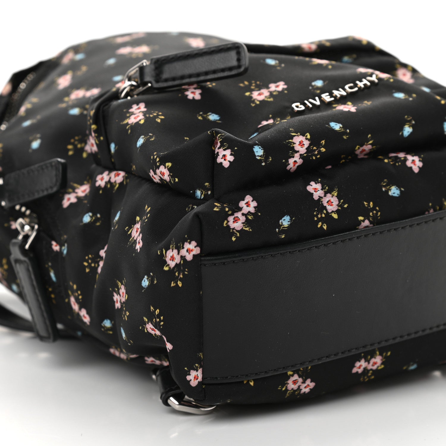Givenchy Tech Twill Nylon Hibiscus Print Nano Backpack Multicolor 8 of 9