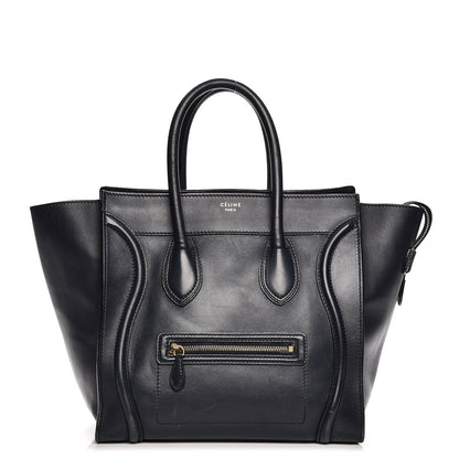 Celine Smooth Calfskin Mini Luggage Navy 1 of 15